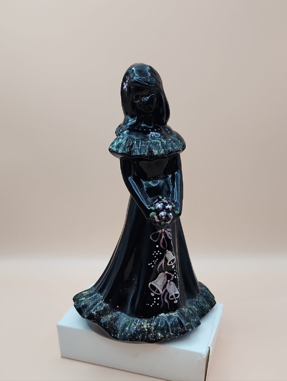 Rosso Glass Fenton Ebony Bridesmaid Limited Edition Rosso Exclusive #66/100/2008 - Picture 2 of 9
